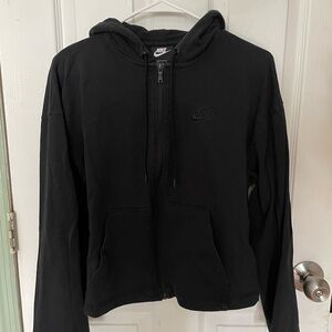 Nike Black Full-Zip Hoodie